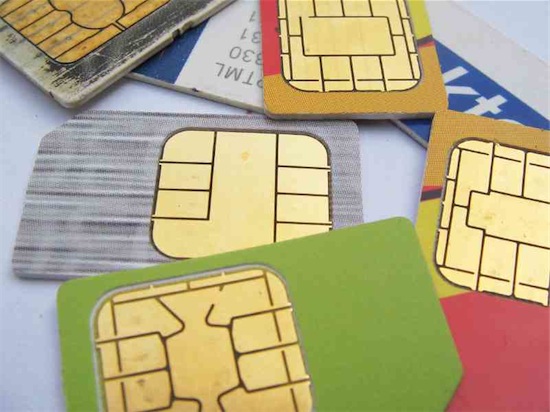 Sim Card Pile Sim Card Pile