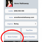 How to Easily Share an iPhone Contact's Details Via Text Message or Email
