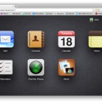 iCloud apps in web browser