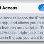 Guided Access