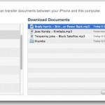 iTunes File Sharing from iPhone 5
