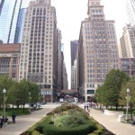 Buildings Vertical Panorama