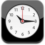 iPhone clock app