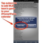 Tip: How To Add Your Favorite MLB Team's 2013 Schedule to Your iPhone's Calendar