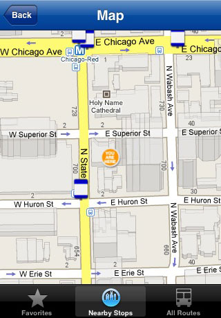 Buster Nearby Bus Stops Map