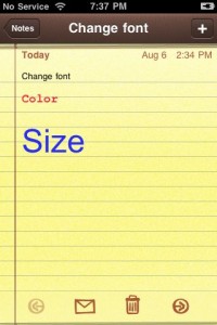 How to Change the Font of the iPhone’s Notes App – Art of the iPhone