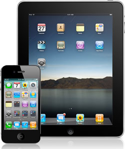 iPhone 4 with iPad