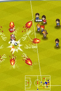 Soccer Superstars 2011 iPhone game