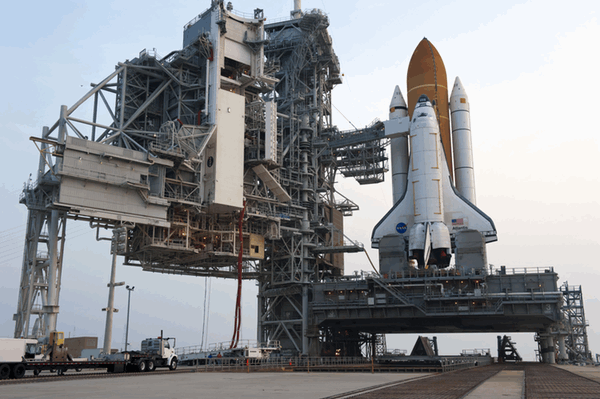 Space Shuttle Atlantis Launch Platform