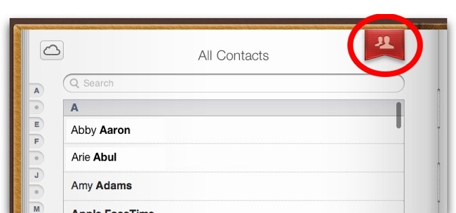 Create Group of Contacts on iCloud