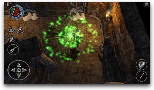 Bards Tale iPhone 5 game screenshot