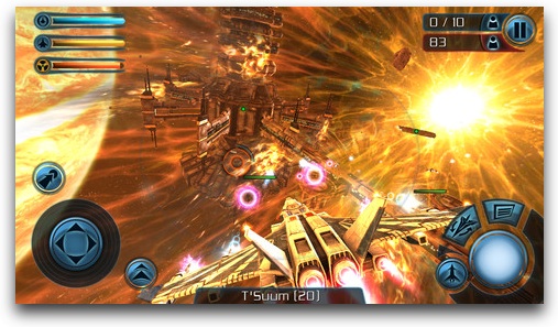 Galaxy on Fire 2 HD iPhone 5 Game