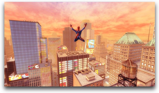 The Amazing Spider-Man iPhone 5 game screenshot