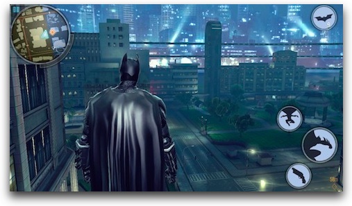 Dark Knight Rises iPhone 5 Game screenshot