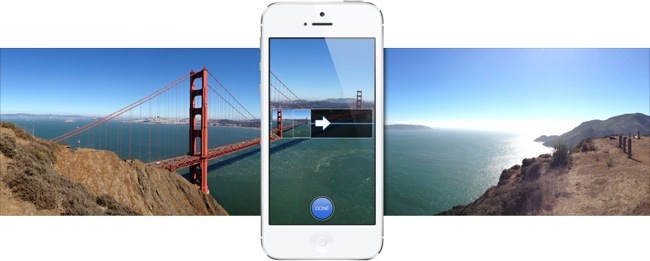 iPhone Camera app Panorama feature