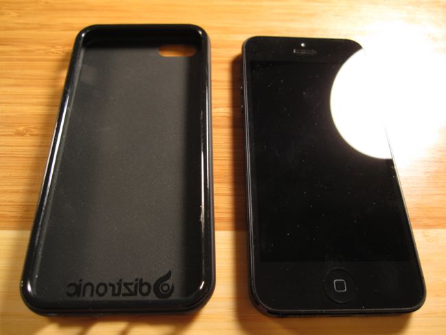 Diztronic iPhone 5 case inside
